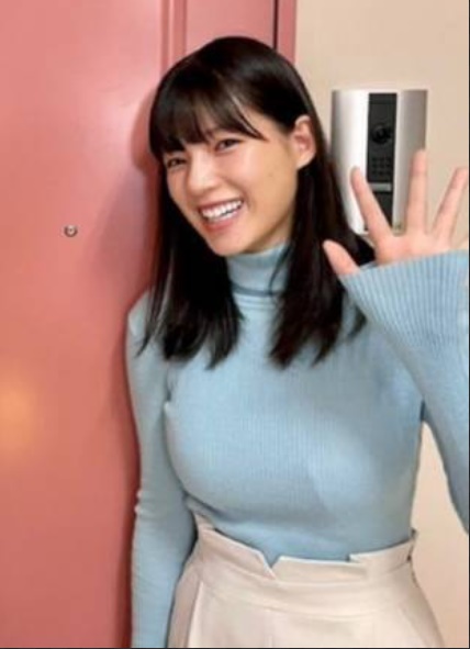 ニット　石井杏奈　胸　破壊力が凄い　言霊荘　画像　可愛い写真