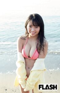 画像 　大原優乃　胸　カップ数　Ｆ　バストサイズ　水着