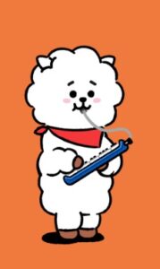 BT21　RJ（アールジェイ）ジン　キャラクター紹介